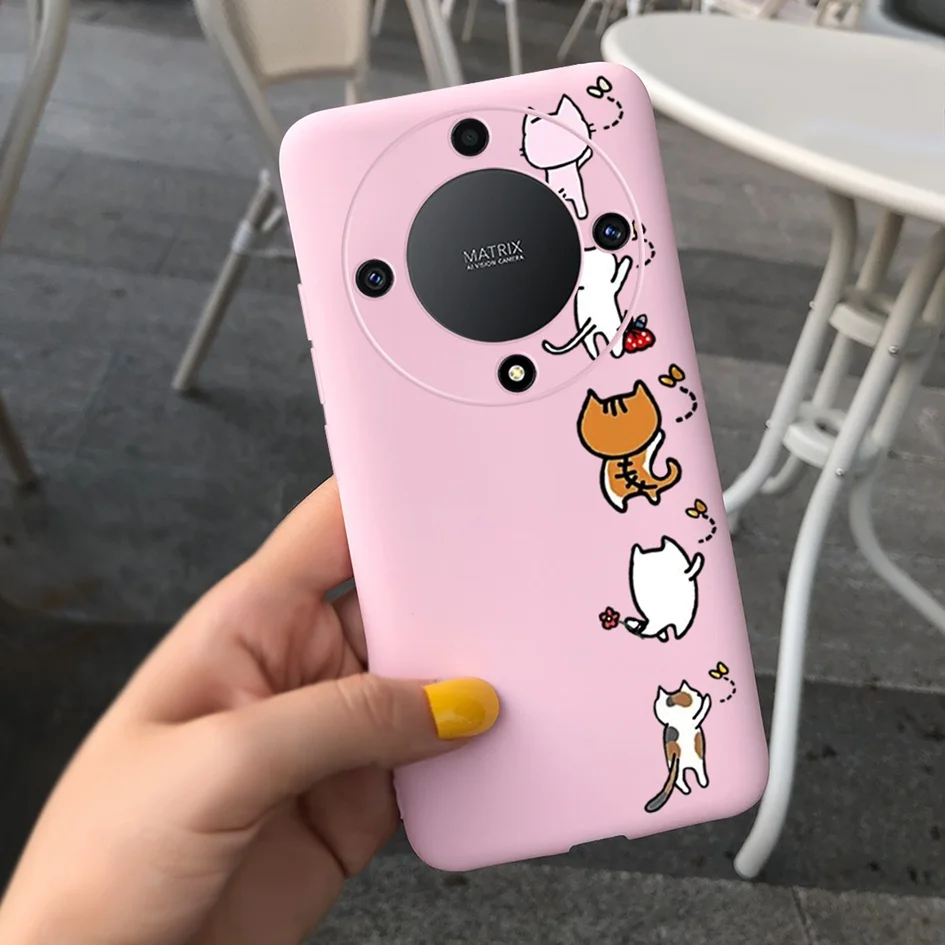 Funda de silicona blanda para Honor Magic 4 Lite 5G, carcasa de TPU con estilo pintado, novedad de 2023 - imagen 2
