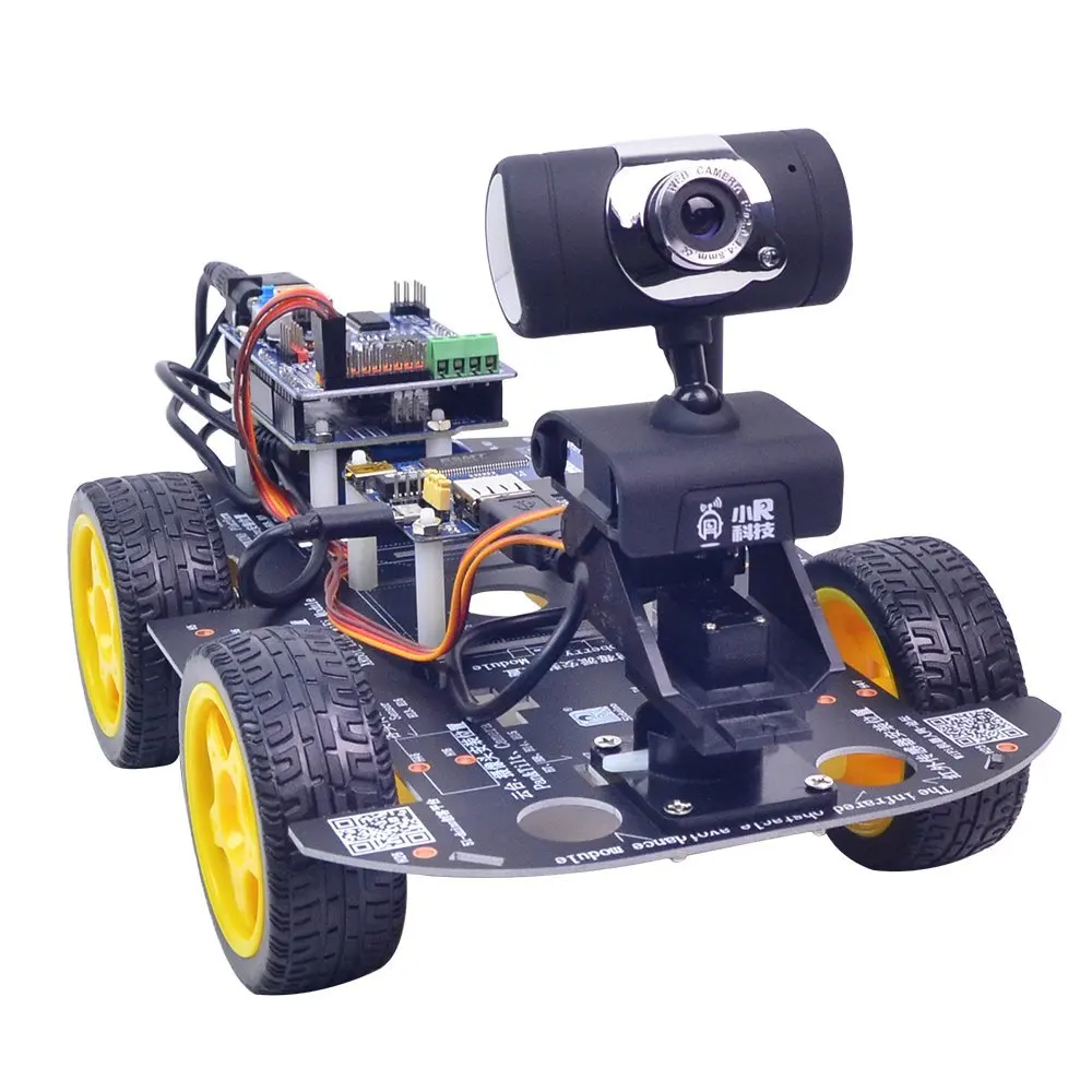 XiaoR-Kit de coche Robot inteligente Geek DS WiFi para Arduino UNO R3, Control remoto, cámara HD, FPV, aprendizaje de robótica y juguete electrónico - imagen 2
