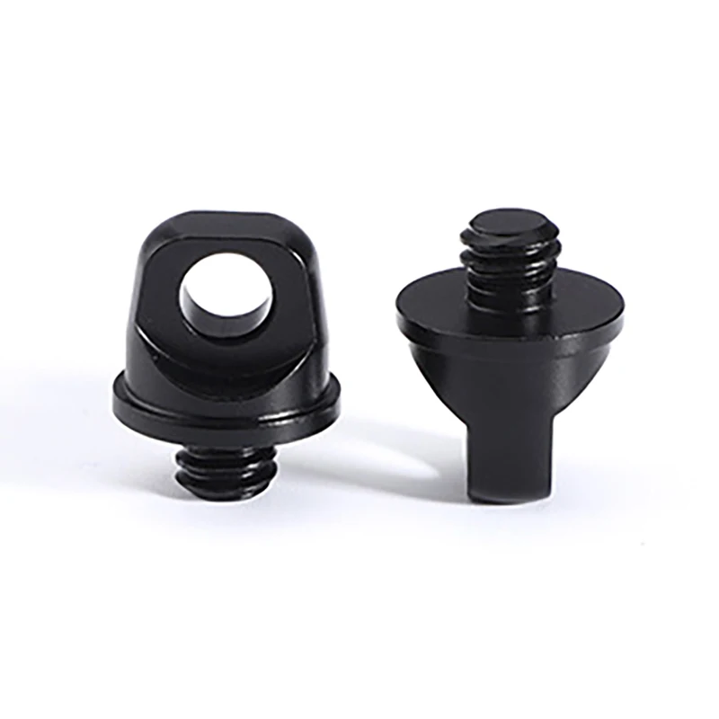 Correa de hombro con hebilla de seguridad, 3/8 tornillo de Metal, tornillo de cordón 1/4, anillo de elevación, accesorios de cámara Digital deportiva con orificio de cordón - imagen 3