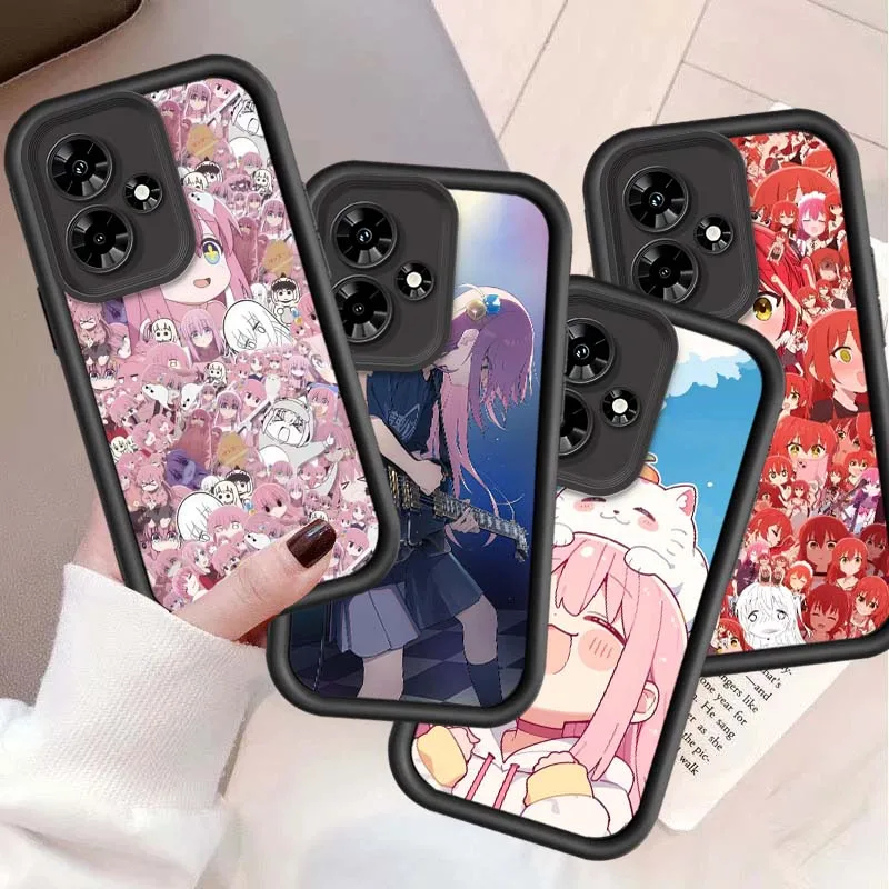 Funda de Anime Gotou Hitori para Infinix GT Hot 10 20 30 11 12 12i 20s 30i 40 40i 50 50i Pro Play NFC caja de teléfono con escalera ocular