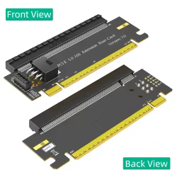 Tarjeta Elevadora PCIe 5.0 x16 con Alimentación Externa