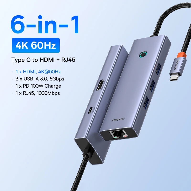 6-in-1 TypeC to HDMI