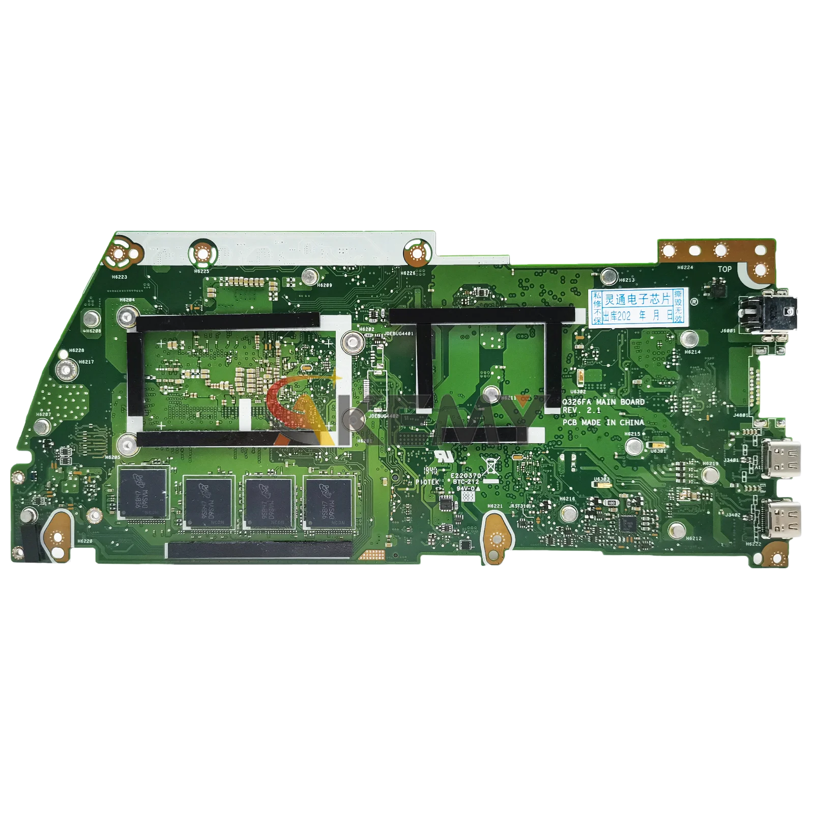 Placa base para ordenador portátil UX362FA para ASUS ZenBook Flip UX362F 13 UX362FA Q326FA placa base para portátil con CPU I3 I5 I7 100% pruebas OK stk - imagen 2