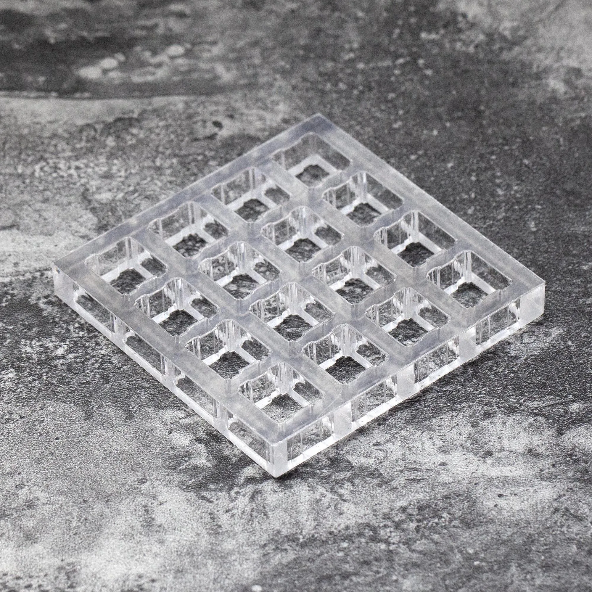 Probador de interruptor GKs 2x2 3x2 4x4 7x7 9x9 carcasa transparente para cereza rojo negro marrón silencioso velocidad roja plata TTC Kailh Outemu HMX