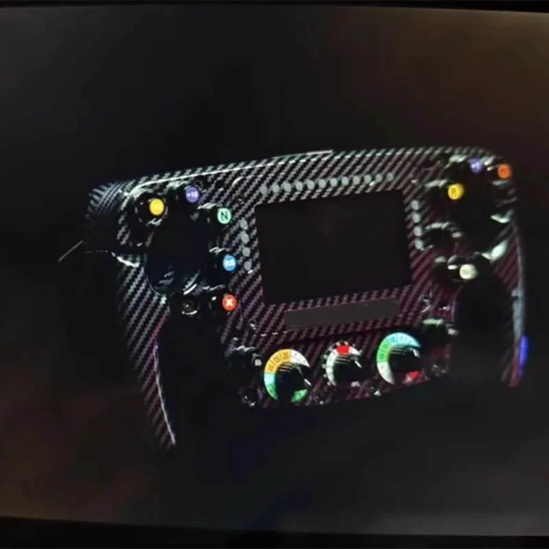 Volante de fórmula ECANNON ECF2 para Logitech Fanatec Thrustmaster F1, simulador de carreras, dirección de juego - imagen 5