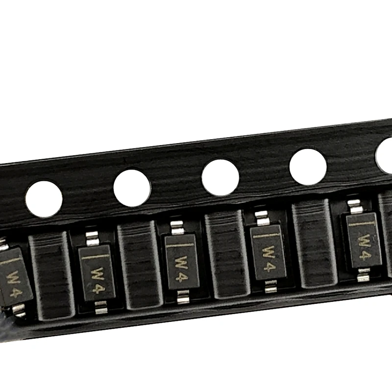 (100 piezas) BZT52C3V6 SOD-123 SMD 1206 diodo estabilizado de voltaje 3,6 V (marcado W4)