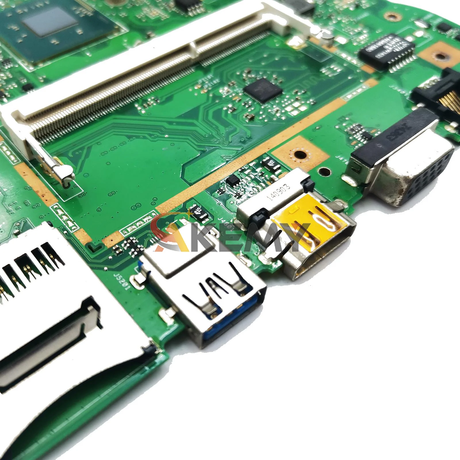 Placa base para ordenador portátil X553MA para ASUS VivoBook X553M K553M X553MA D553M A553MA F553MA placa base con CPU Celeron 100% pruebas OK stk - imagen 5