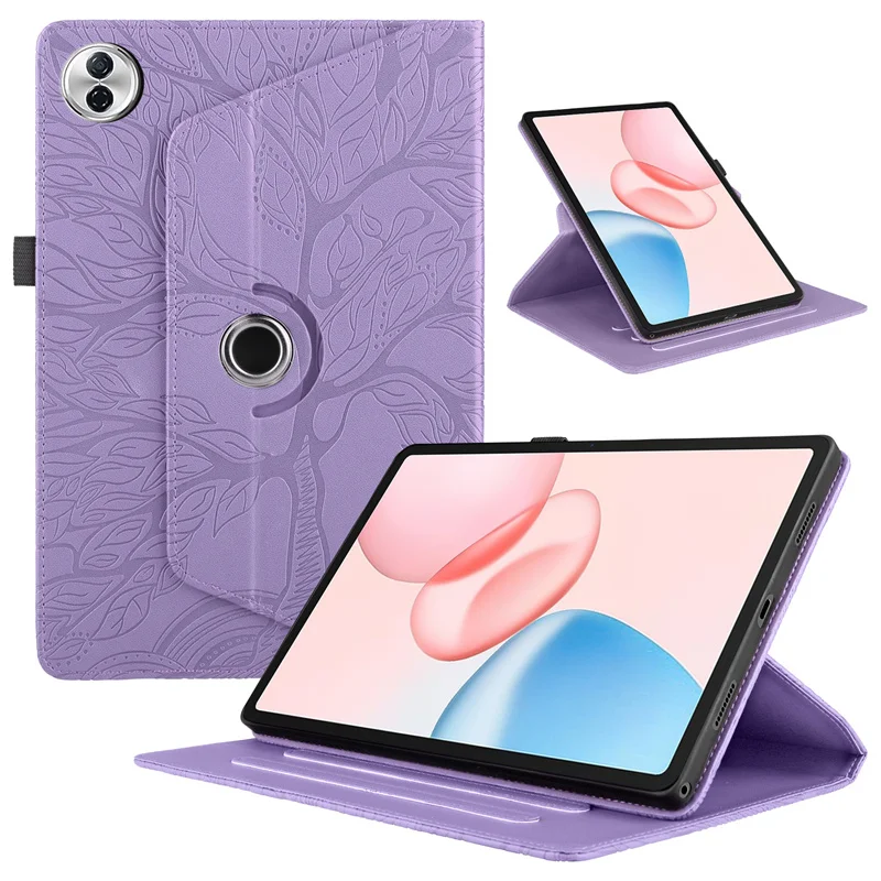 Coque para Honor Pad 10 Funda 360 giratoria de cuero PU Funda con soporte para Funda Honor Pad 10 12,1 pulgadas 2025 Funda para tableta HEY3-W00 W10