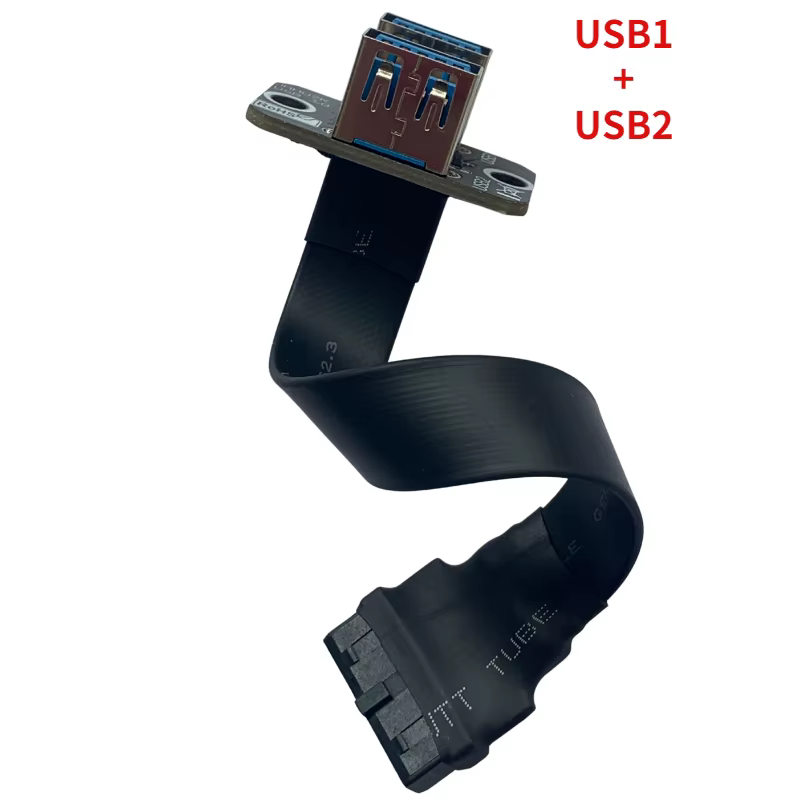 Placa Frontal USB 3.0 - 2 Puertos USB-A