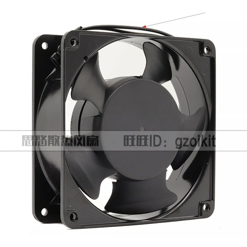 Ventilador de CA 220V para Sunon DP200A P/N 2123XBT.GN 0.14A 12038 220V 120*120*38mm ventilador de refrigeración de gabinete de caja industrial 120mm - imagen 4