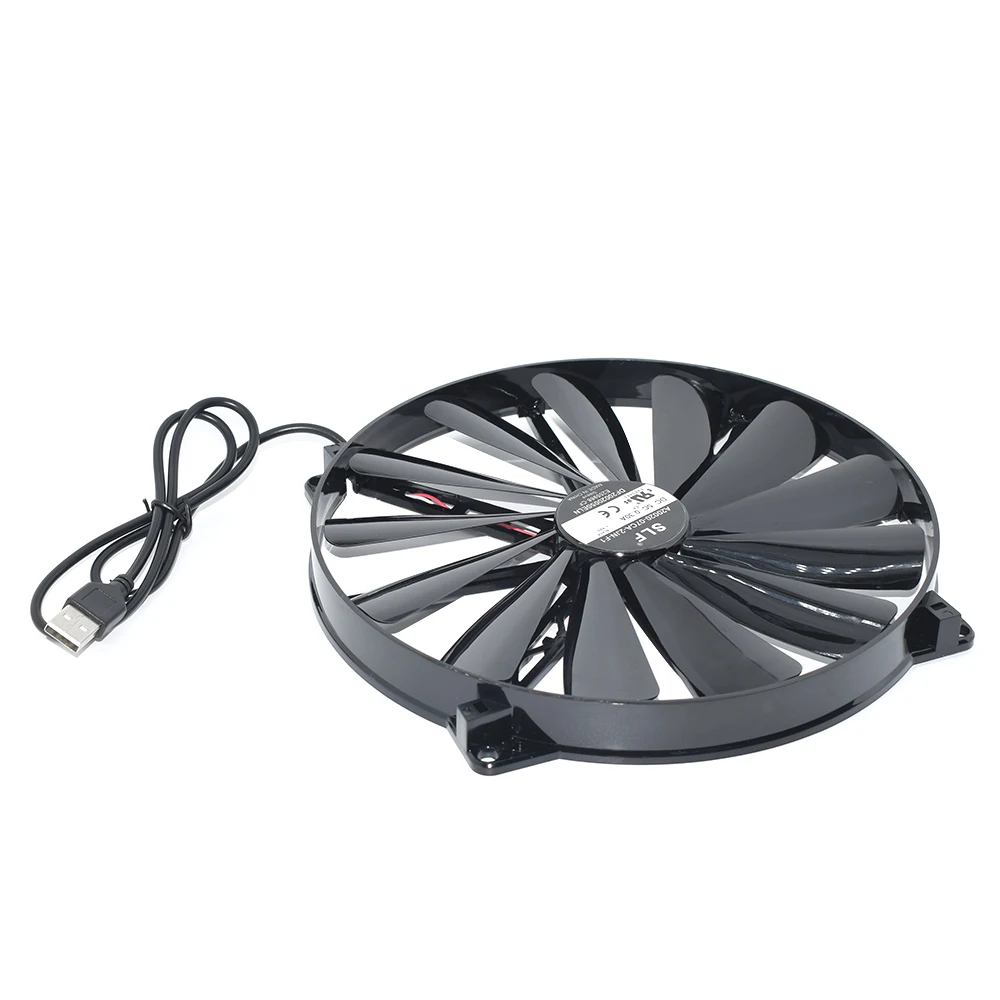 A20020-07CA-2JN-F1 DF 2002005 SELN nuevo DC5V 0.30A 20cm 200*200*20MM para ventilador de refrigeración de Base de portátil USB maestro - imagen 5