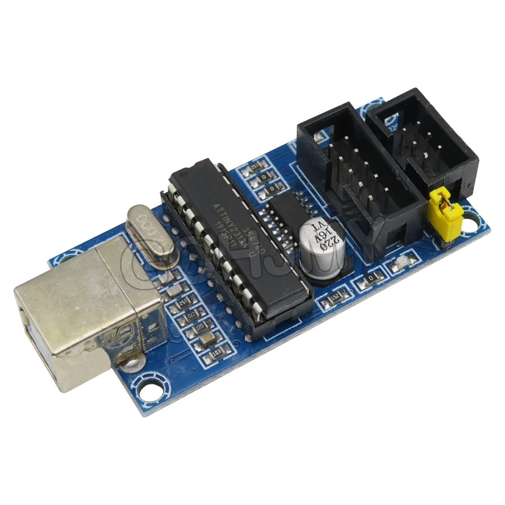 USBTiny USBtinyISP AVR ISP Programador Bootloader Meag2560 Uno R3 Cable de programación de 6 pines 10 pines - imagen 2