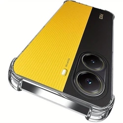 POCO X7 Pro – Funda transparente antigolpes|