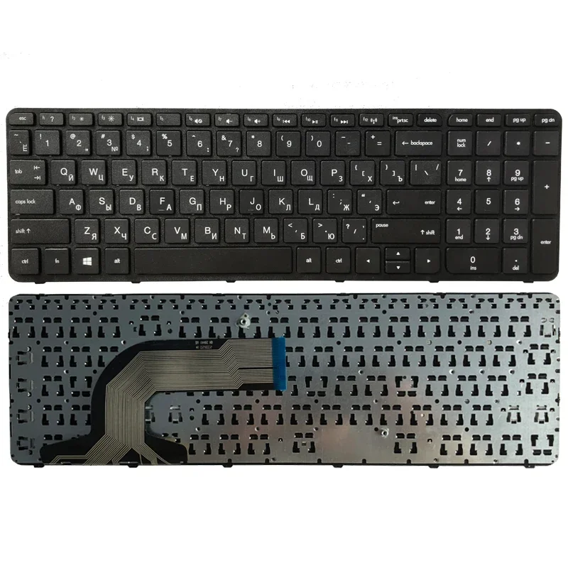 Teclado para ordenador portátil ruso/EE. UU./Reino Unido/español para HP pavilion 15-N 15-E 15E 15N 15-A 15-A000 15T 15t -N 15-N000 N100 N200 15-E000 E100 - imagen 2
