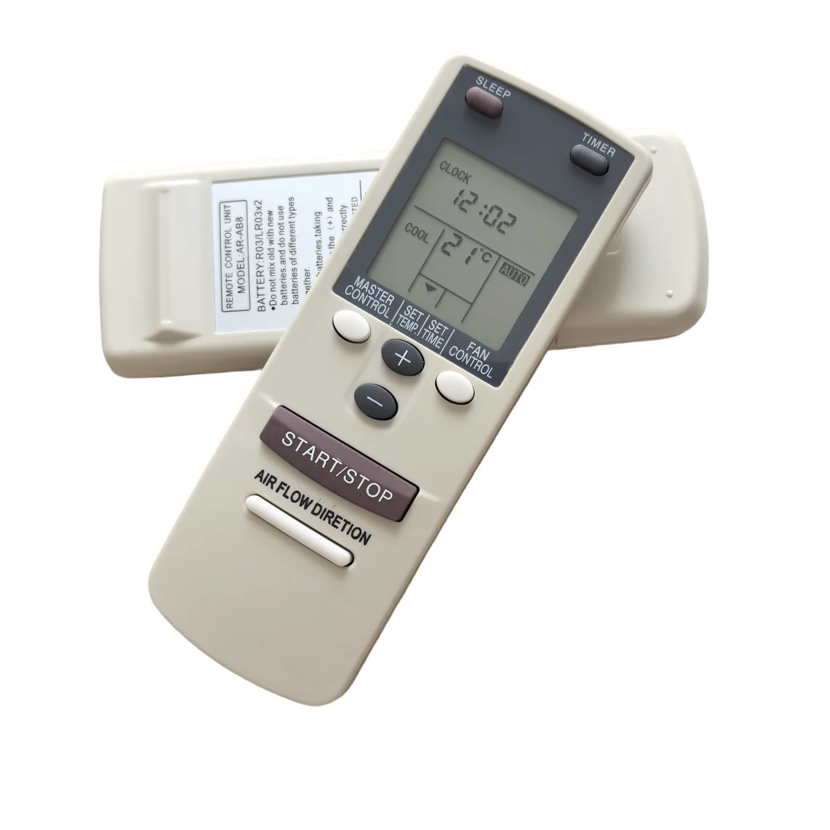 Nuevo para Fujitsu AR-AB8 AR-AB9 AR-AB24 AR-DL2 AR-HG1 AR-AB18 AR-BB1 AR-BB9 Control remoto de aire acondicionado - imagen 2