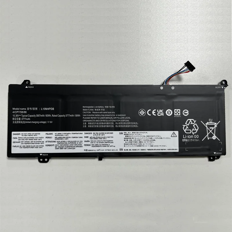 L20M4PDB L20C4PDB L20L4PDB L20D4PDB L19M4PDB Batería para computadora portátil 15.36V 60Wh Compatible con Lenovo ThinkBook 14 G2 ITL G3 ACL G4 G5 - imagen 4