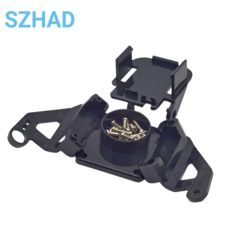 Soporte Servo PT Pan/Tilt plataforma de cámara antivibración montaje de cámara para aviones FPV dedicado nylon PTZ para 9G SG90 - imagen 3