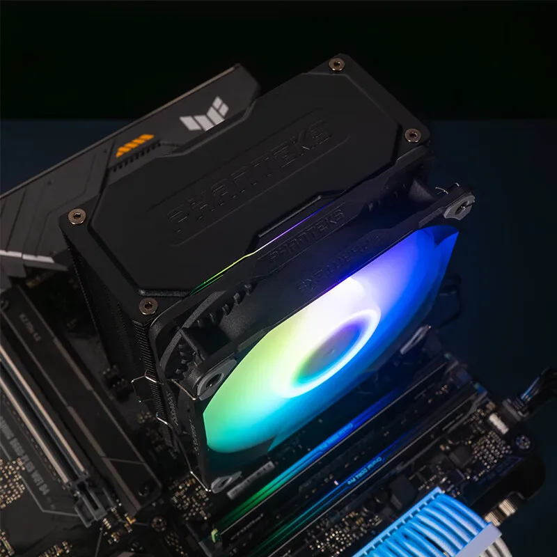 PHANTEKS-enfriador de aire de CPU Polar S5-120, 5 tubos de calor, ARGB, M25-120, ventilador de alto rendimiento, compatible con LGA1700 AMDAM5 - imagen 5