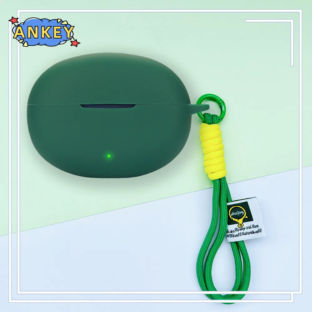 Funda para Realme Buds Air 3 Neo, cordón de nailon, cubierta protectora suave, carcasas Air3Neo, funda antipolvo, accesorios de correa de cuerda de mano - imagen 5