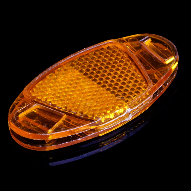 G5AA 1Pc bicicleta Reflector para radio luz de advertencia de seguridad de llanta de rueda de montaje reflectante - imagen 5