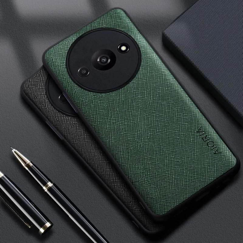 Funda para Xiaomi Redmi A3 4G Funda de cuero Coque de lujo para funda Redmi A3 4G