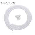 8 mm x 1,5 m blanco