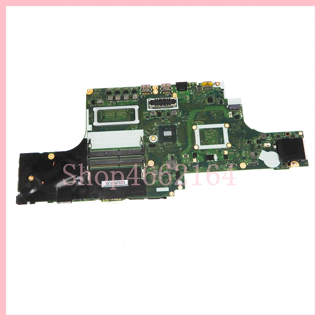 Placa base de GPU para ordenador portátil Lenovo Thinkpad P50, NM-A451 con E3-1505M v5 / i7-6th Gen CPU M1000M/M2000M, 100% probada, OK - imagen 2