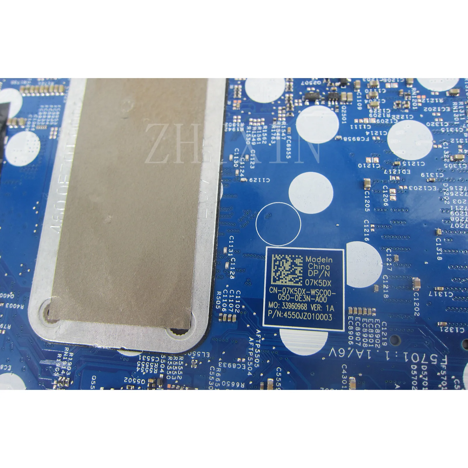 19785-1 para la placa base del ordenador portátil Dell Inspiron 5400 7500 con I3 I5 I7 CPU de 10. a generación CN-07K5DX 0XWV63 prueba de 100% - imagen 3