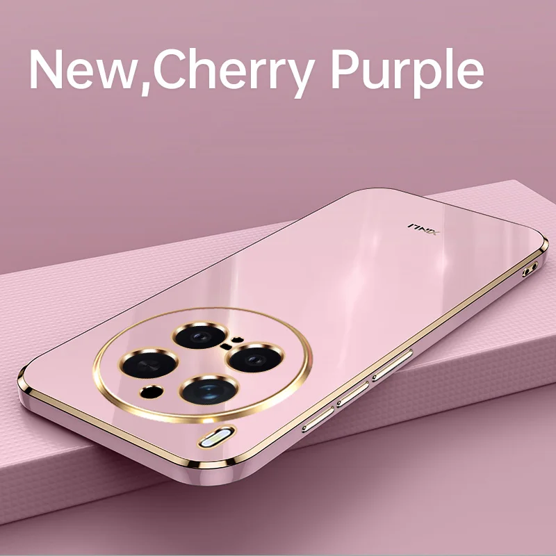 Para Vivo X300 Pro 5G funda para Vivo X300 Pro 5G funda protectora de cámara antihuellas de TPU suave de alta calidad - imagen 2