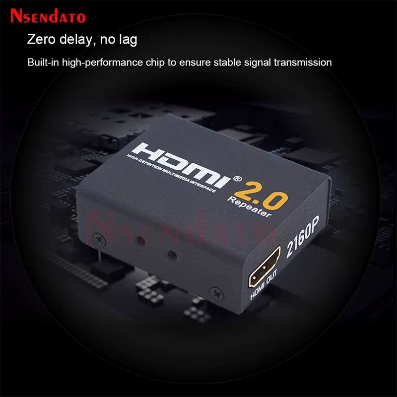 Extensor HDMI 2.0 4K 18Gbps – Amplificador Señal hasta 40m para PS4 TV - imagen 4