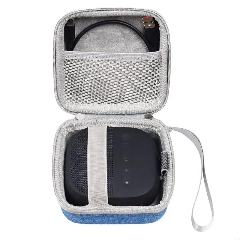 Estuche almacenamiento altavoz EVA, resistente agua, antiarañazos, absorción golpes para 2. ° deportes aventura y - imagen 2