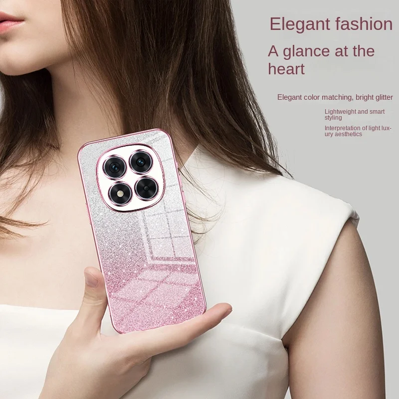 For Xiaomi POCO X7 Case Soft TPU Fashion Bling Glitter Slim Protective Back Cover Case For Xiaomi Poco x7 5g full cover Shell - imagen 3