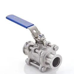 Válvula de Bola Alto Vacío KF 16-50 Acero Inoxidable Manual