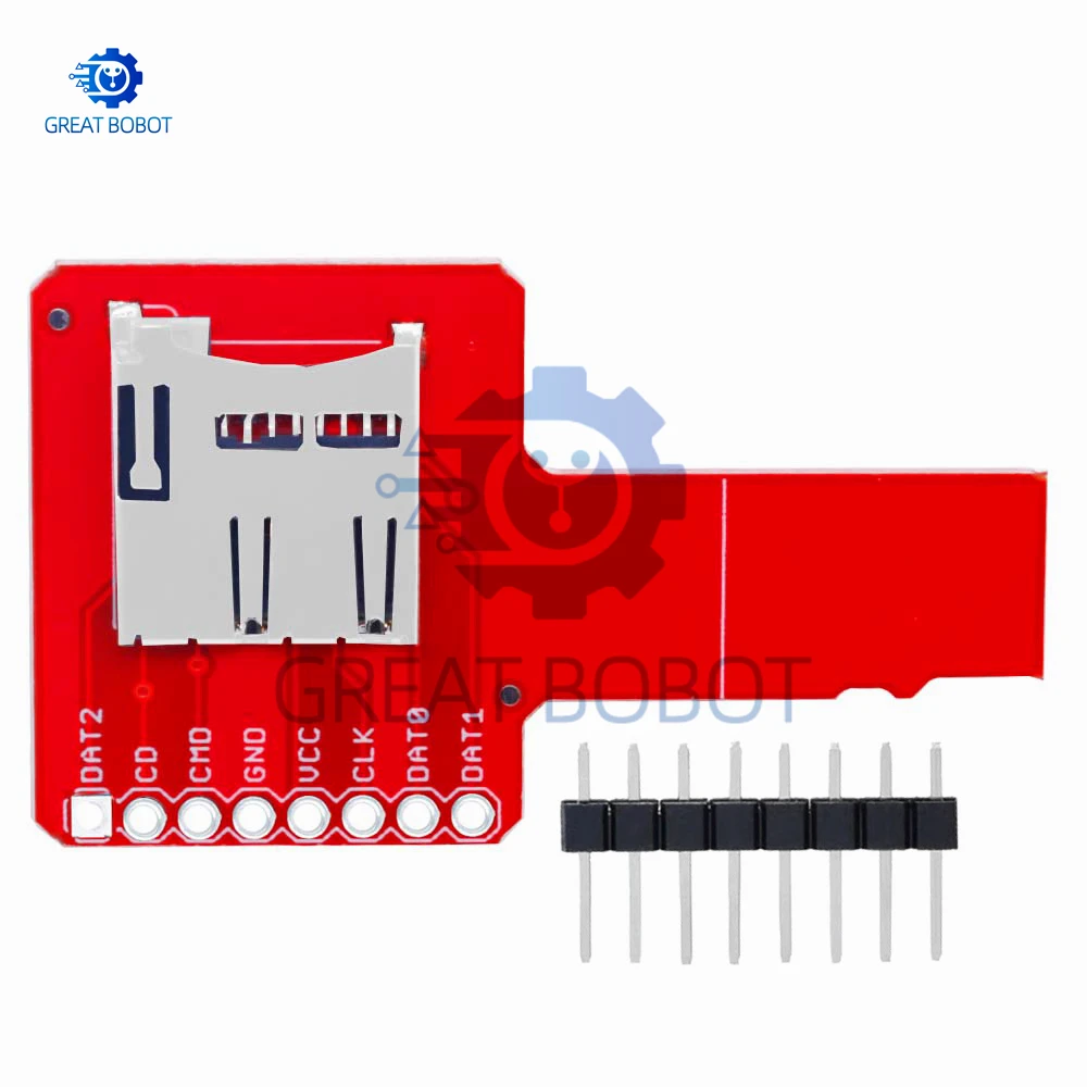 1 ~ 3 uds Micro SD Sniffe tarjeta TF módulo de placa adaptadora spi para arduino - imagen 3