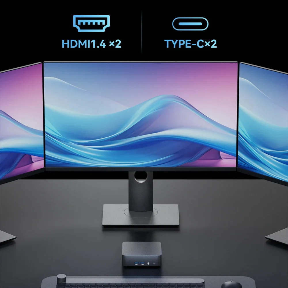 2025 NUEVO Mini PC portátil Intel Core i9 8950HK Windows 11 Pro PC intel UHD Gráficos Ethernet 10/100/1000Mbps Computadora de escritorio PC - imagen 4