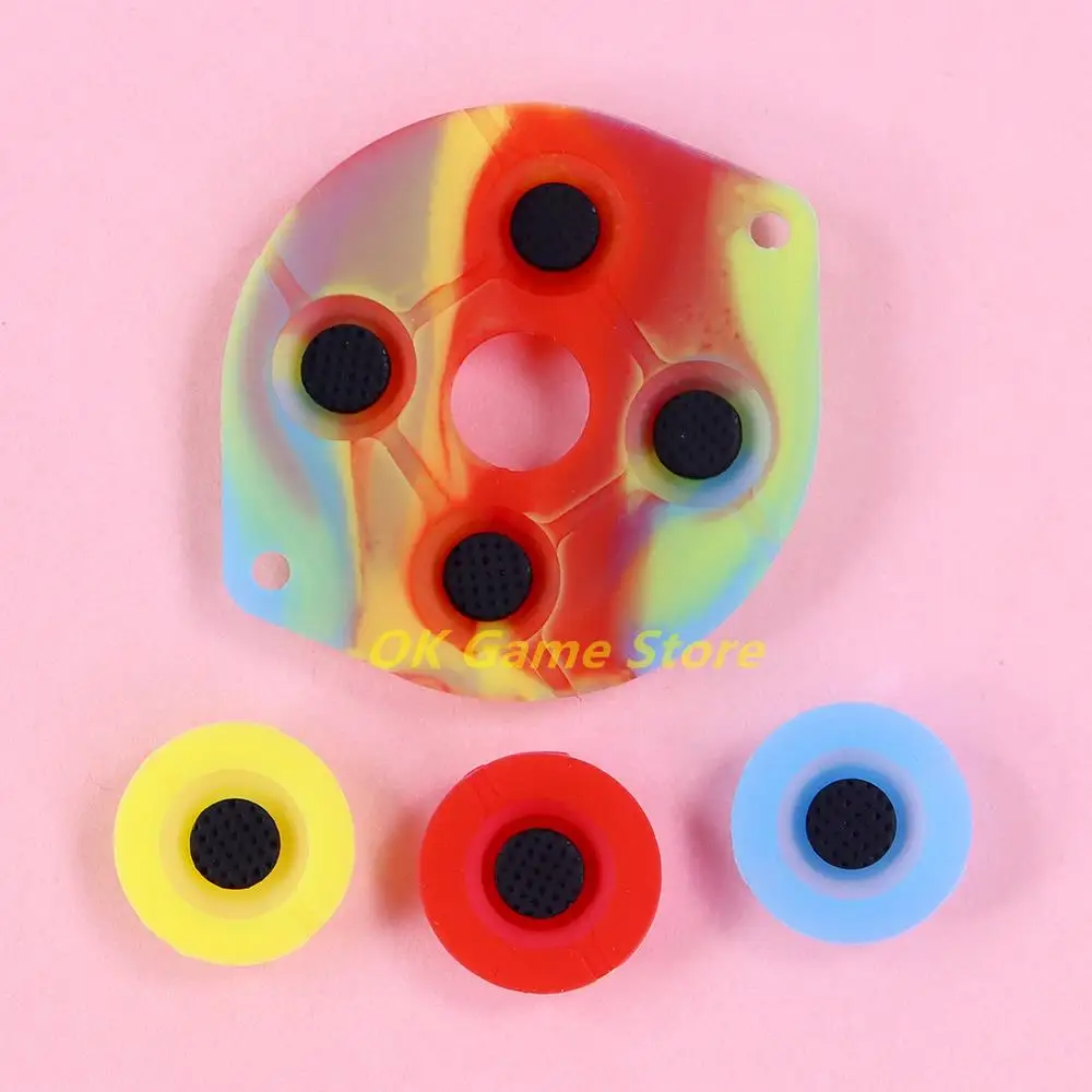 30 set/lote almohadilla de botón de goma conductora de silicona para controlador Sega GameGear GG almohadillas de goma conductoras - imagen 5