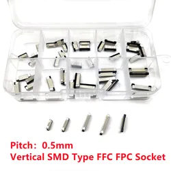 Conector Cable Plano FFC FPC Vertical 0.5mm 4-30P