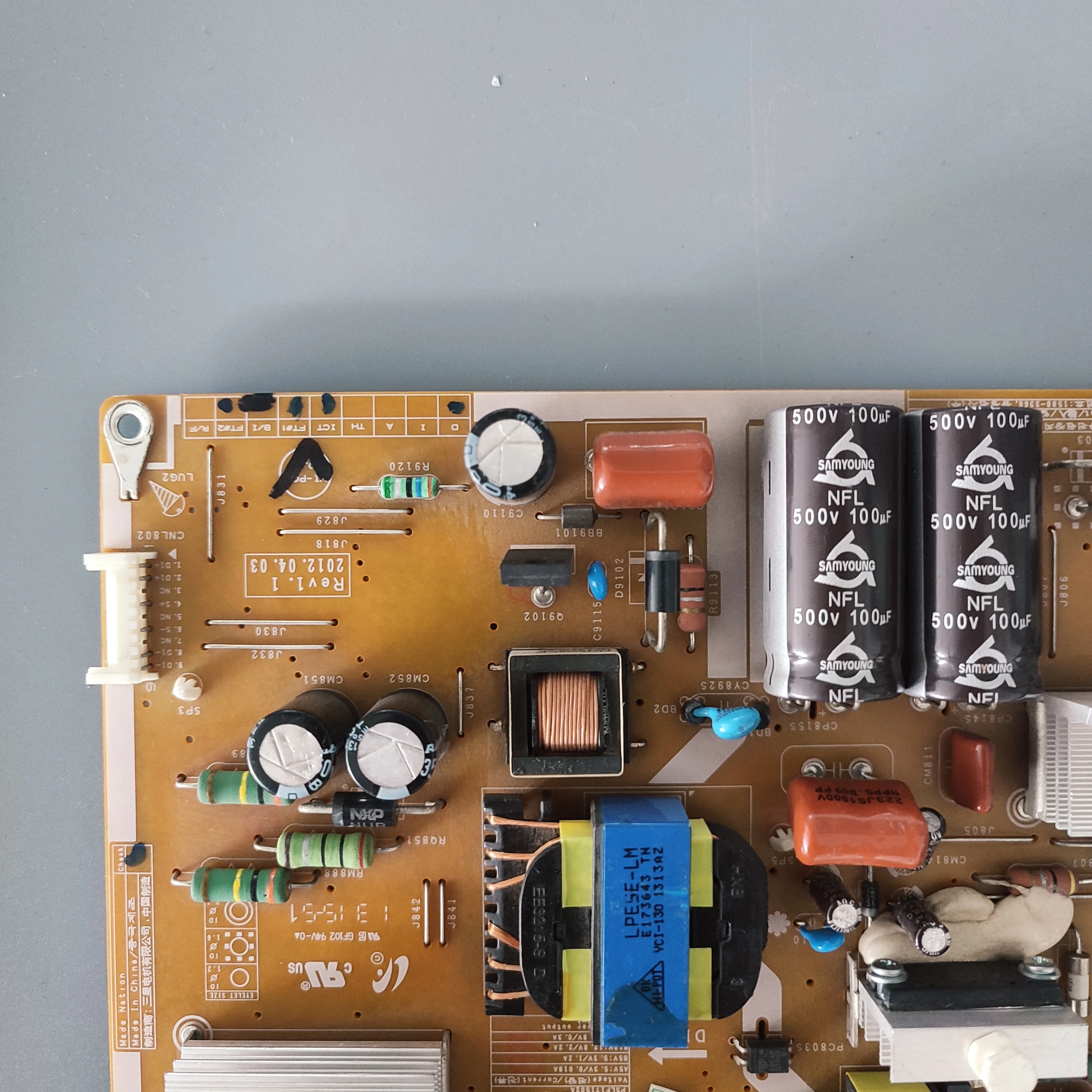 Placa de alimentación ORIGINAL genuina BN44-00530A PD55AV1_LFD para TV Samsung ED55C - imagen 4