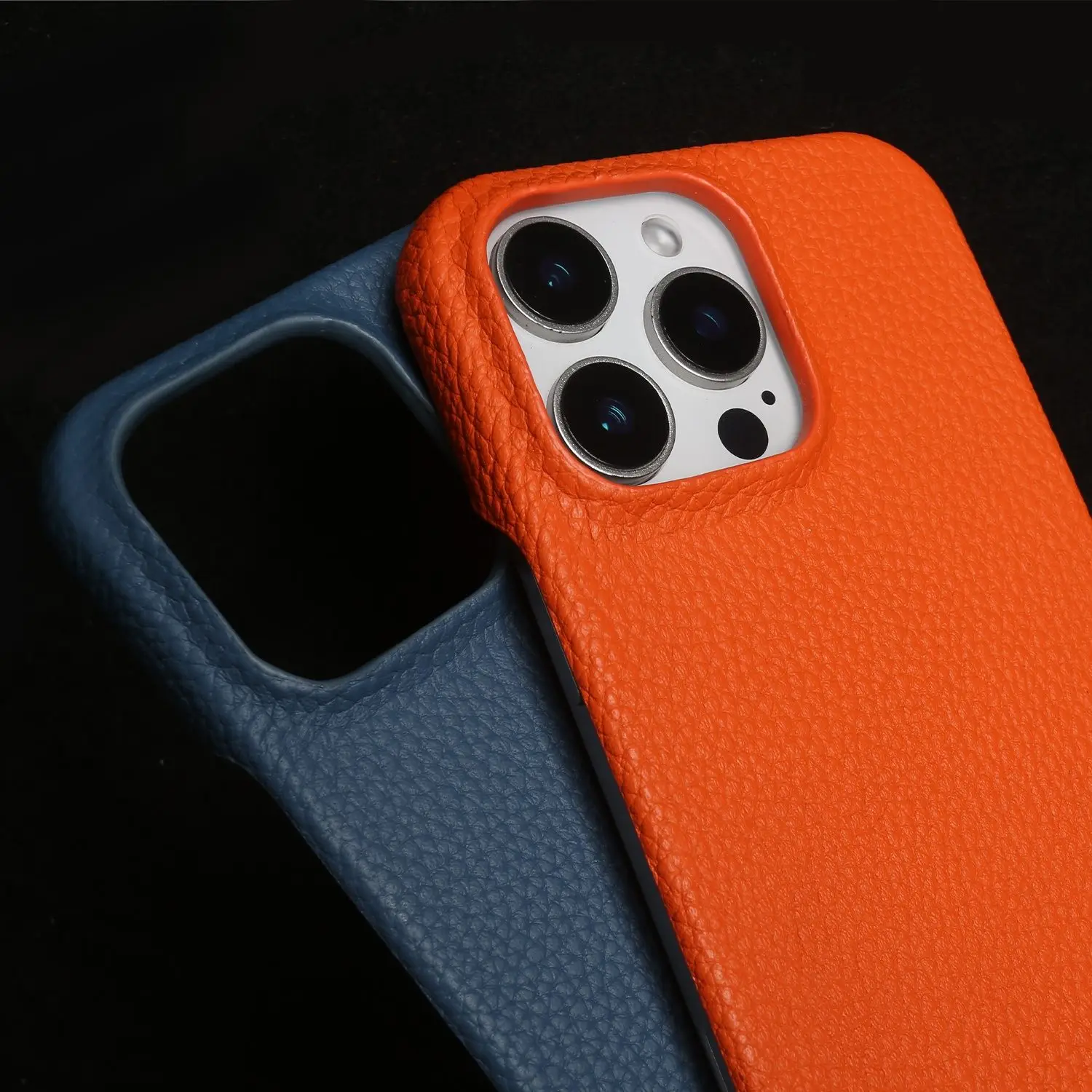 Funda de cuero genuino magnética Premium para iphone 16 Pro Max 15 14 13 12 11 imán de carga inalámbrica funda Magsafe a prueba de golpes Coque - imagen 5