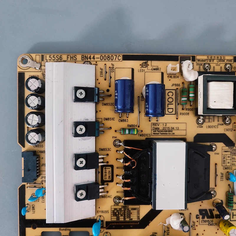 Nueva placa de alimentación original BN44-00807A = BN44-00807C = BN44-00807H L55S6_FHS para UE48JU6500K UN48JU6500 UN55JU6700F - imagen 2