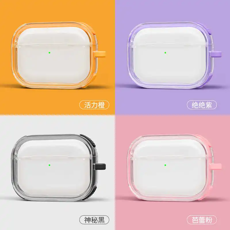 Funda para Airpods 4 funda protectora para Airpods 4 funda para Airpods4 funda de silicona para airpods4 funda de TPU para Apple Airpods4 - imagen 5