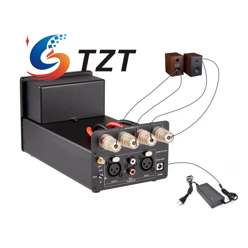 TZT D325P amplificador de Audio de potencia ultraalta equilibrado de doble canal TPA3255 de doble núcleo QCC5125/QCC3084/QCC3034 Bluetooth5.1 LDAC - imagen 2