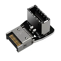 Adaptador USB-C 90 Grados 3.1 10G para Placa Base de Escritorio