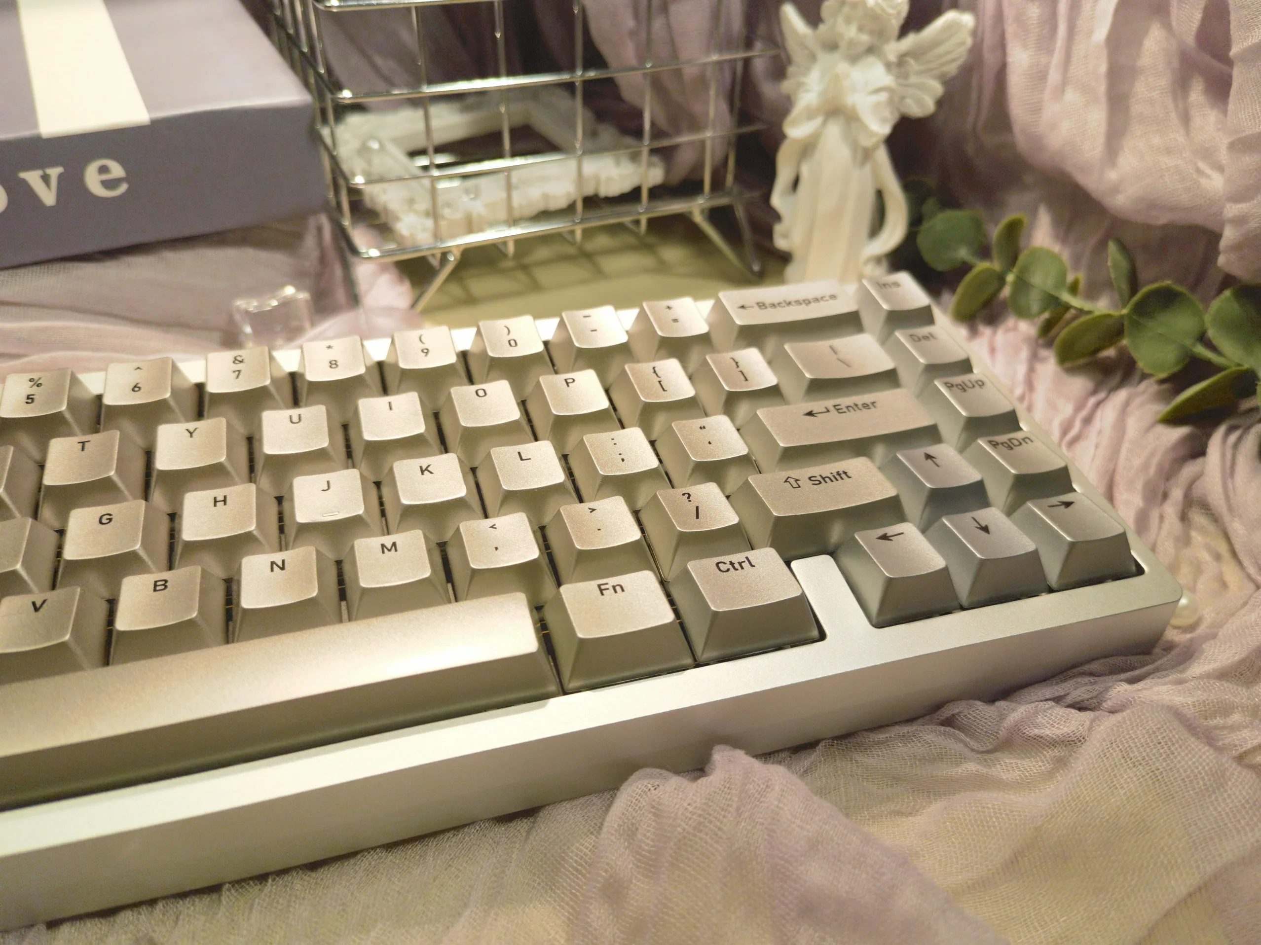 Teclas con tema de Metal de imitación MiFuny, 140 teclas, teclas personalizadas PBT, teclas para juegos con perfil de cereza para regalos de teclado mecánico - imagen 4