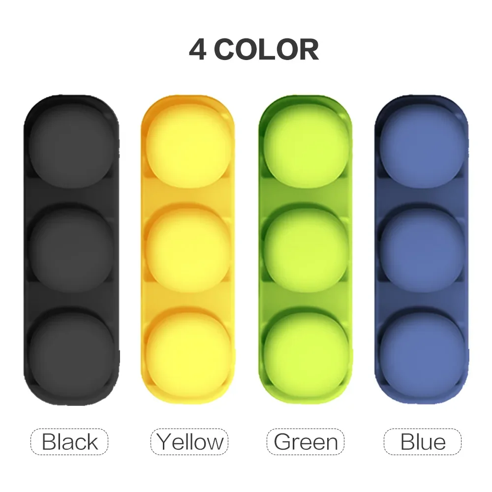 Stonego-organizador de cables USB de silicona, enrollador de cables de escritorio, administra cuidadosamente el soporte del cable del organizador de cables para ratón - imagen 5