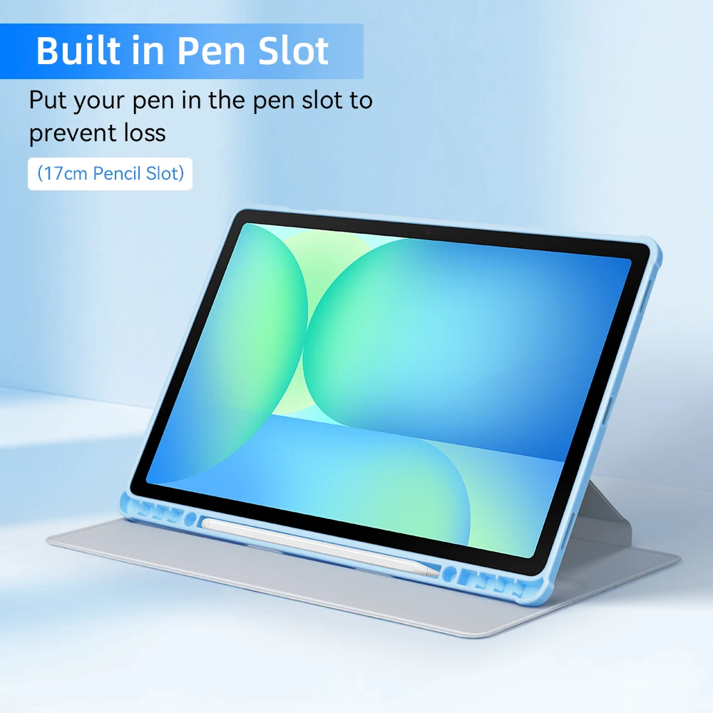 Para Samsung galaxy tab S10FE 2025 A9 plus funda s6 lite 10,4 S7/S8/S9 11 "S9FE 10,9 pulgadas para A8 10,5 pulgadas S7 +/S8 +/S9 +/S10 + 12,4 pulgadas - imagen 3