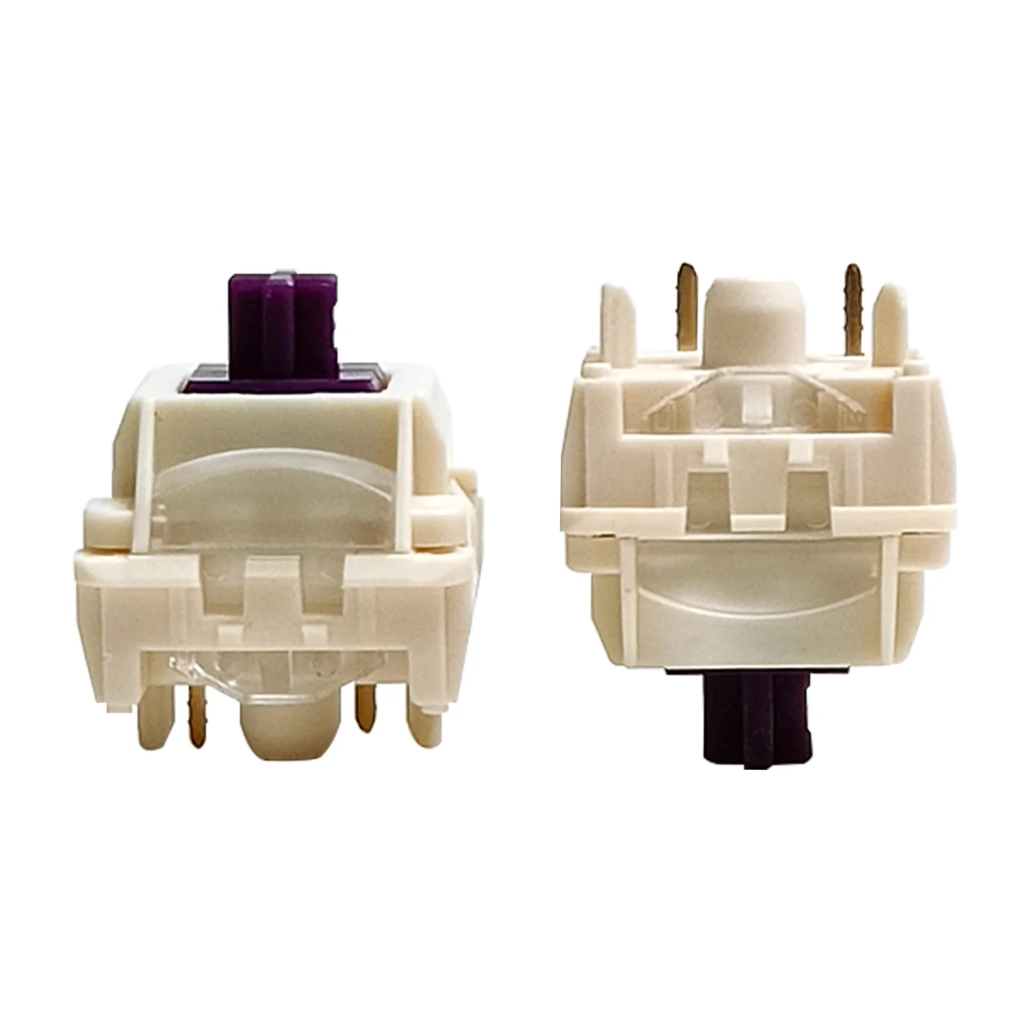 JERRZI-interruptores lineales de lluvia y viento, Teclado mecánico personalizado prelubado de 5 pines, intercambiables en caliente, interruptores MX de 5 pines y 40g - imagen 5