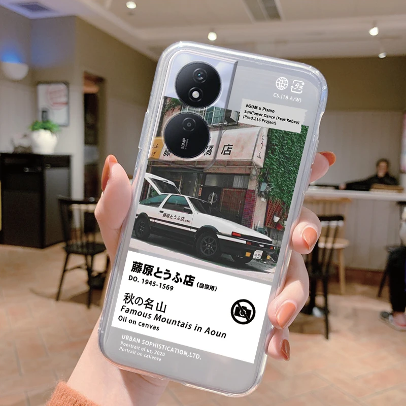 Funda de teléfono para Honor X7b 4G 5G, carcasa de silicona con flores, Gato bonito, parachoques, funda protectora suave y transparente para Honor X7b X 7B - imagen 5