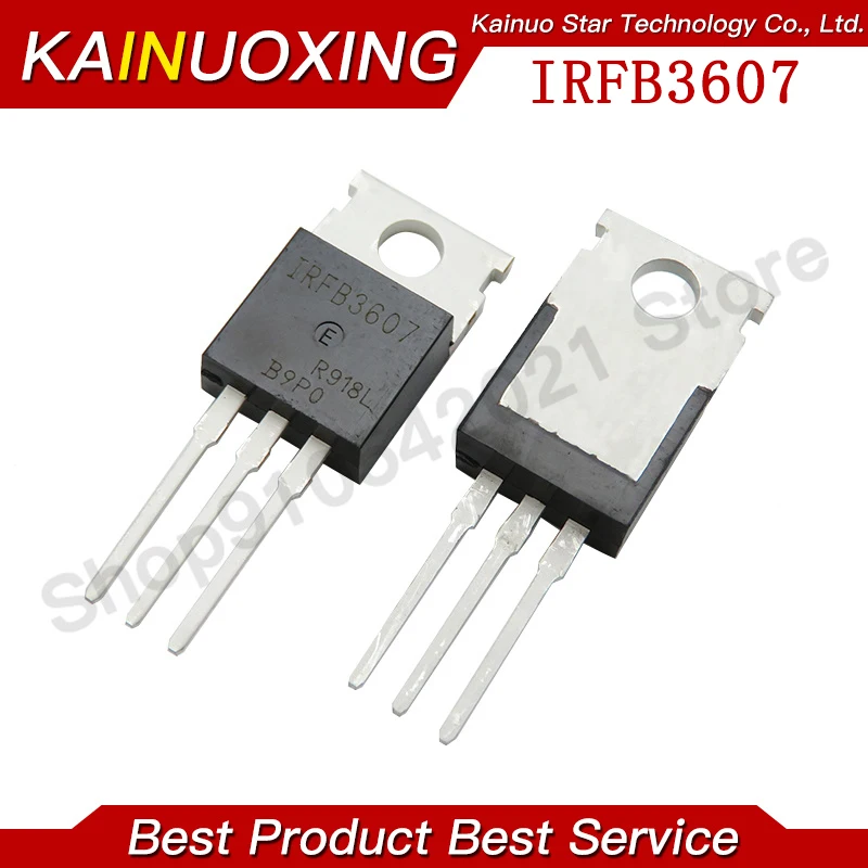 10 Uds IRFB3006 IRFB3077 TO-220 IRFB3207 IRFB3306 IRFB3607 IRFB4110 IRFB4227 IRFB4310 IRFBC40 TO220 IC nuevo Original - imagen 4
