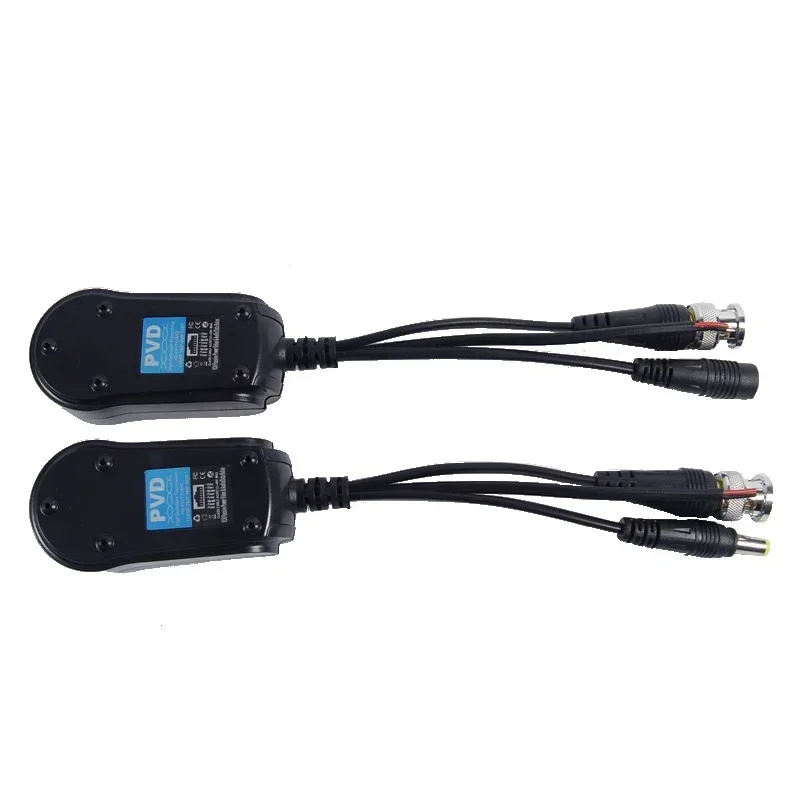 Alcance de 200M para 2MP 3MP 4MP HD CVI/AHD/TVI Twisted BNC CCTV transceptores pasivos Cat5 CCTV UTP Video Balun IPC 230PVD